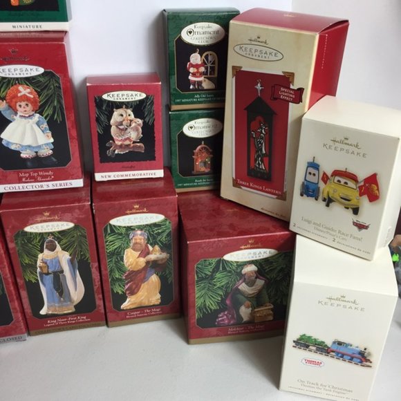 Hallmark Keepsake Ornament Lot Of 20 Christmas Decoration Holiday Ornaments - Picture 4 of 6
